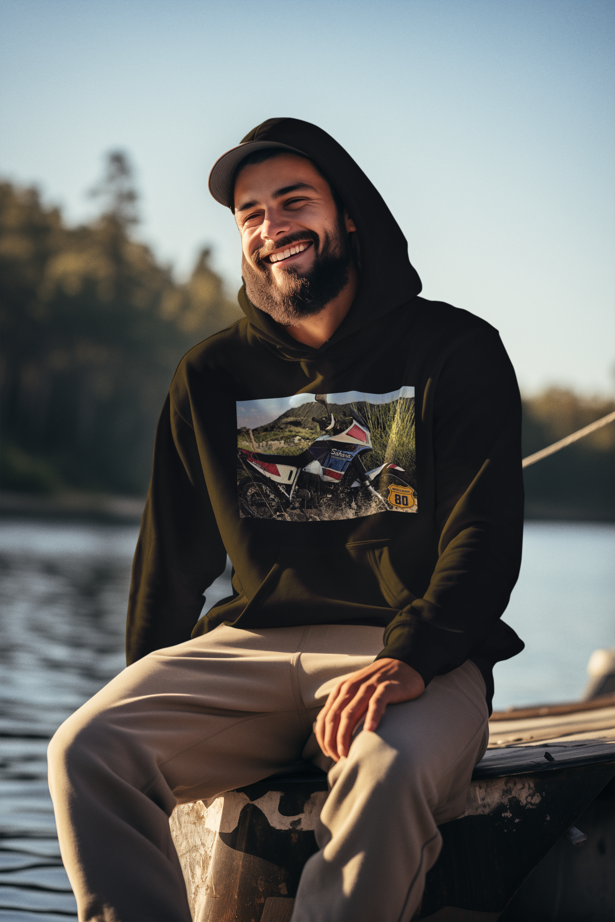 Nome do produto: Moleton com capuz Sahara