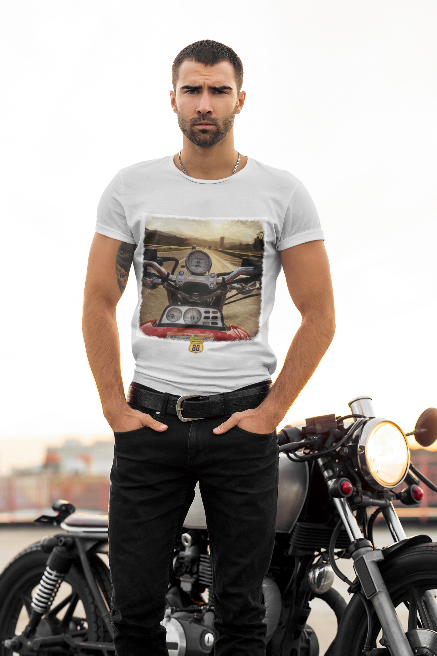 Nome do produto: Camiseta Vmax na estrada!