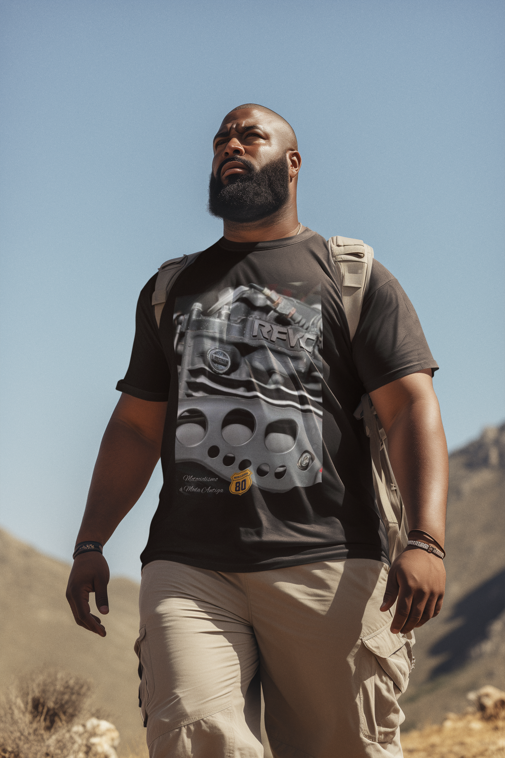 Nome do produto: Camiseta Plus Riders - XLX 250R motor RFVC