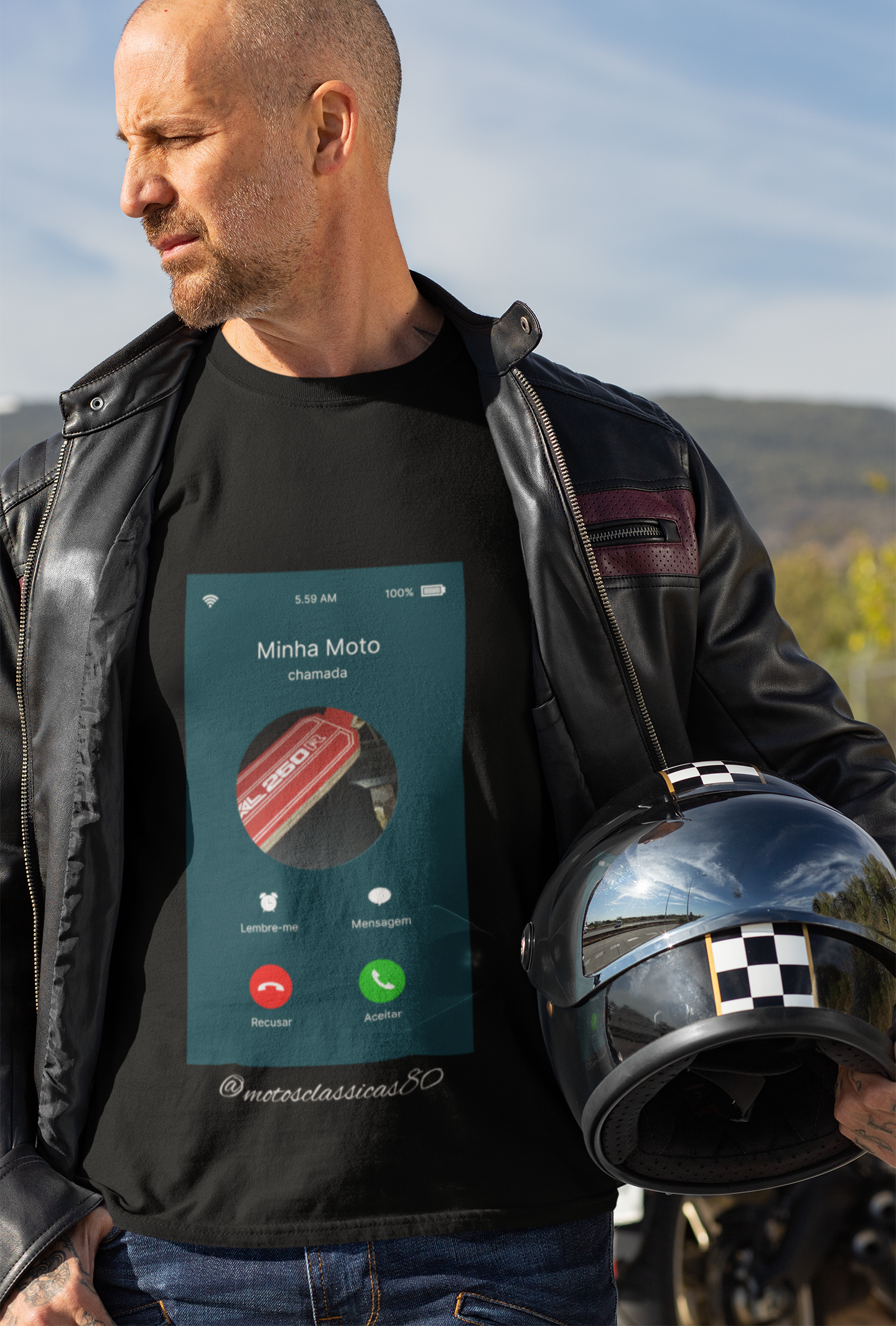 Nome do produto: Camiseta XL250R is calling