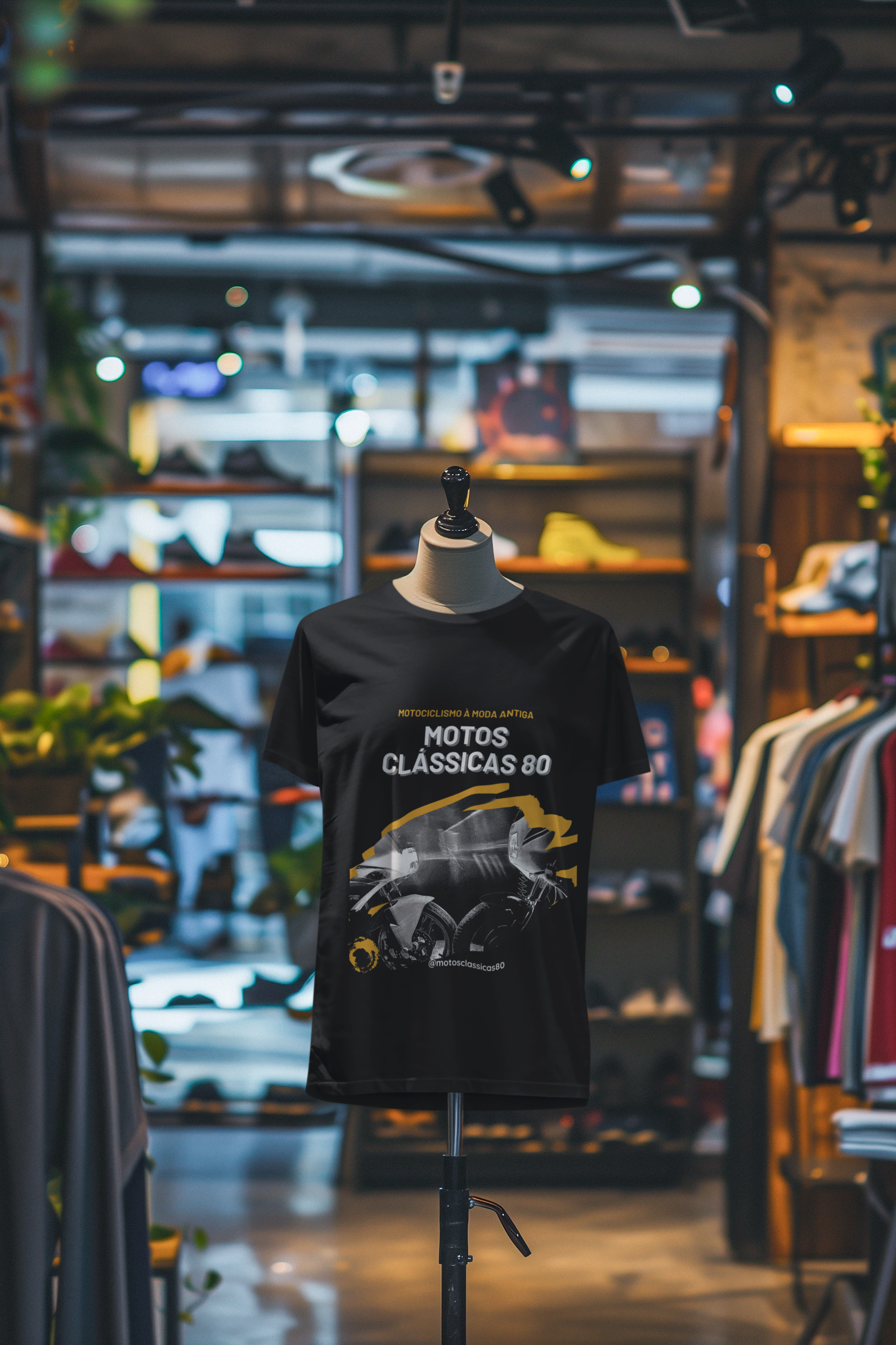 Nome do produto: Camiseta Basic Vintage - RD 350LC vs CBR 450SR