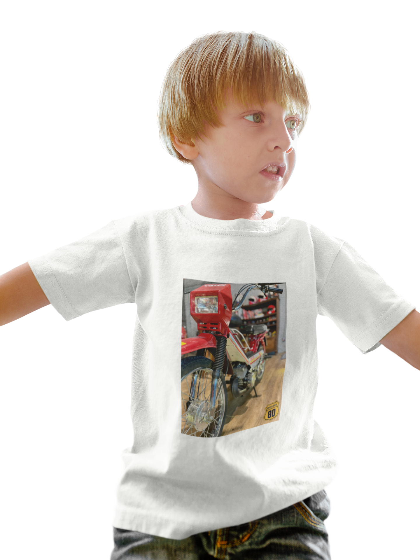 Nome do produto: Camiseta infantil Mobylette