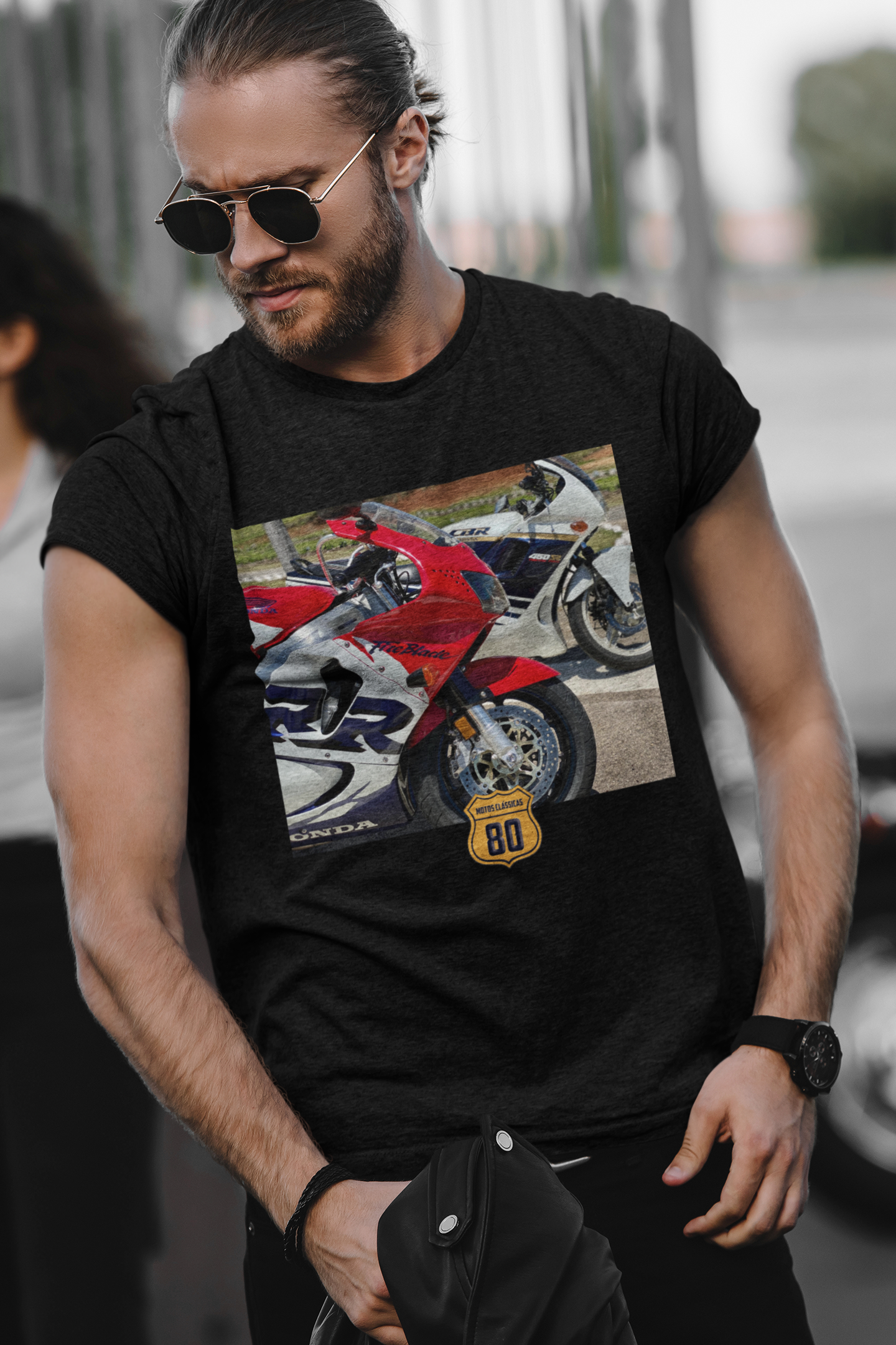 Nome do produto: Camiseta CBR 900RR e CBR 450SR