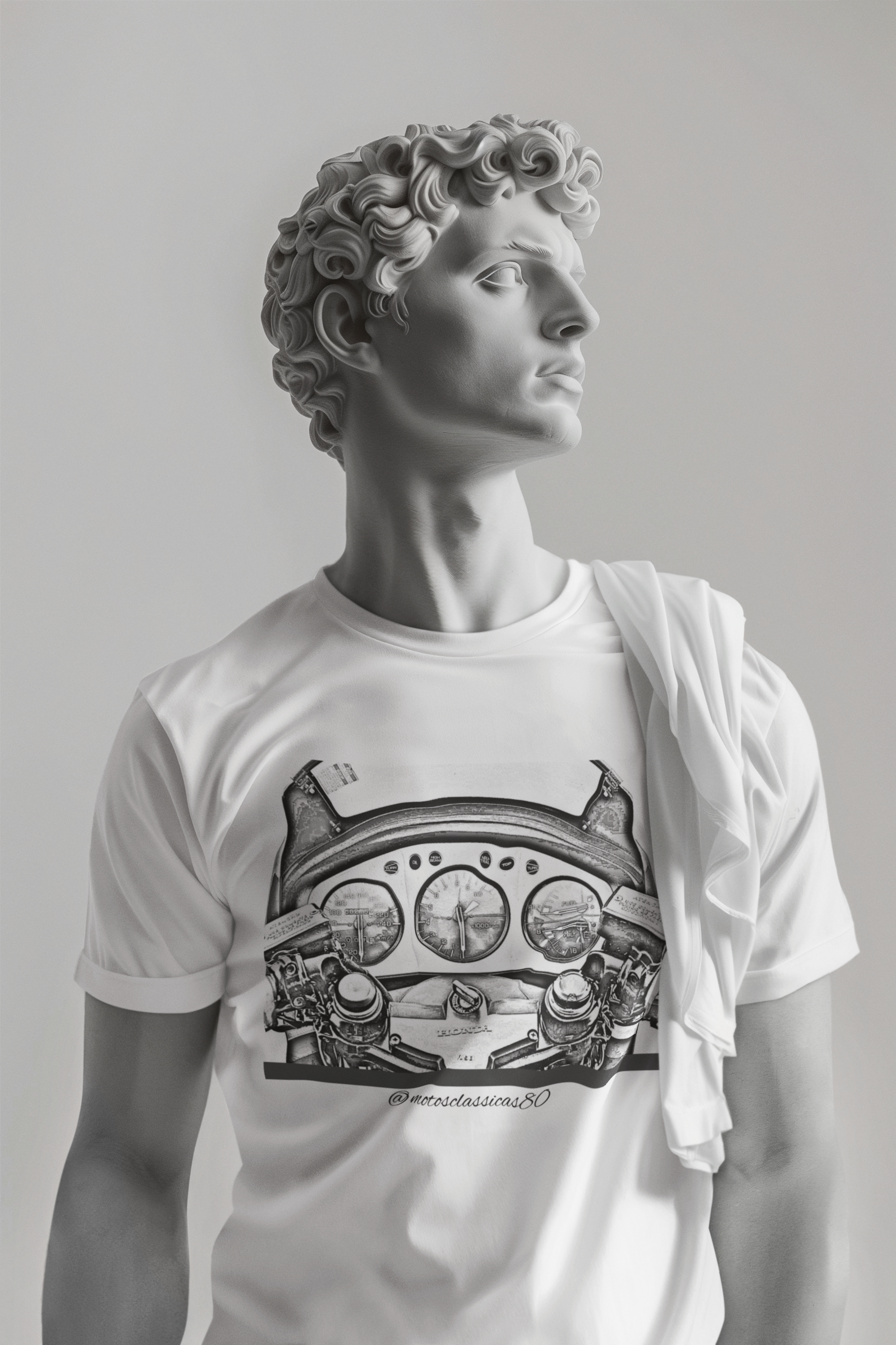 Nome do produto: Camiseta Sketch Series CBX 750F Painel