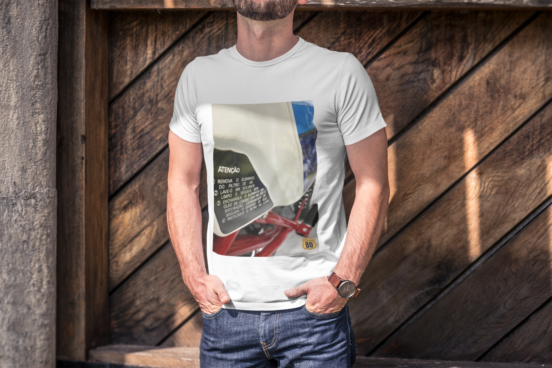 Nome do produto: Camiseta XL 125S Filtro de ar