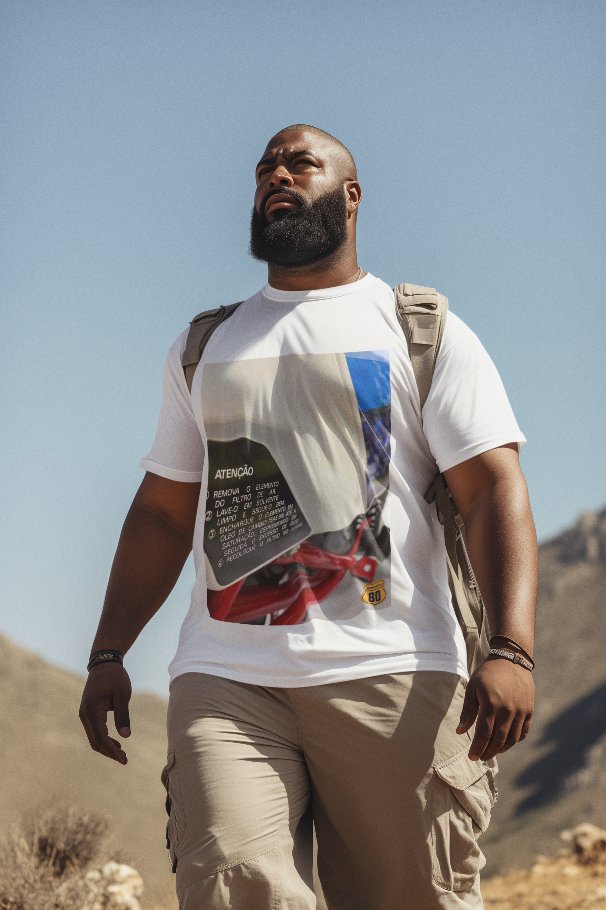 Nome do produto: Camiseta Plus Riders - XL 125S Filtro de ar