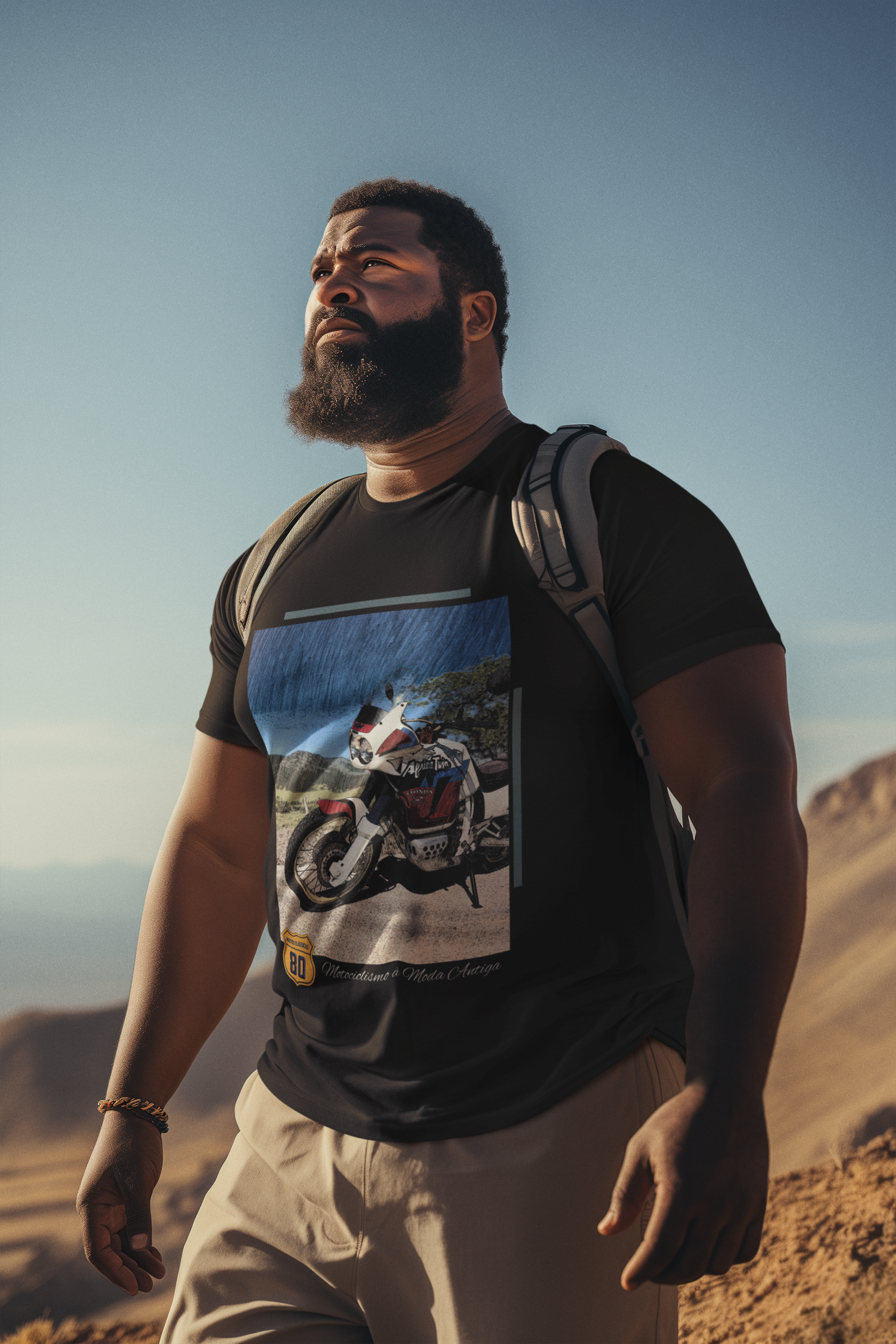 Nome do produto: Camiseta Plus Riders XRV 750 Africa Twin