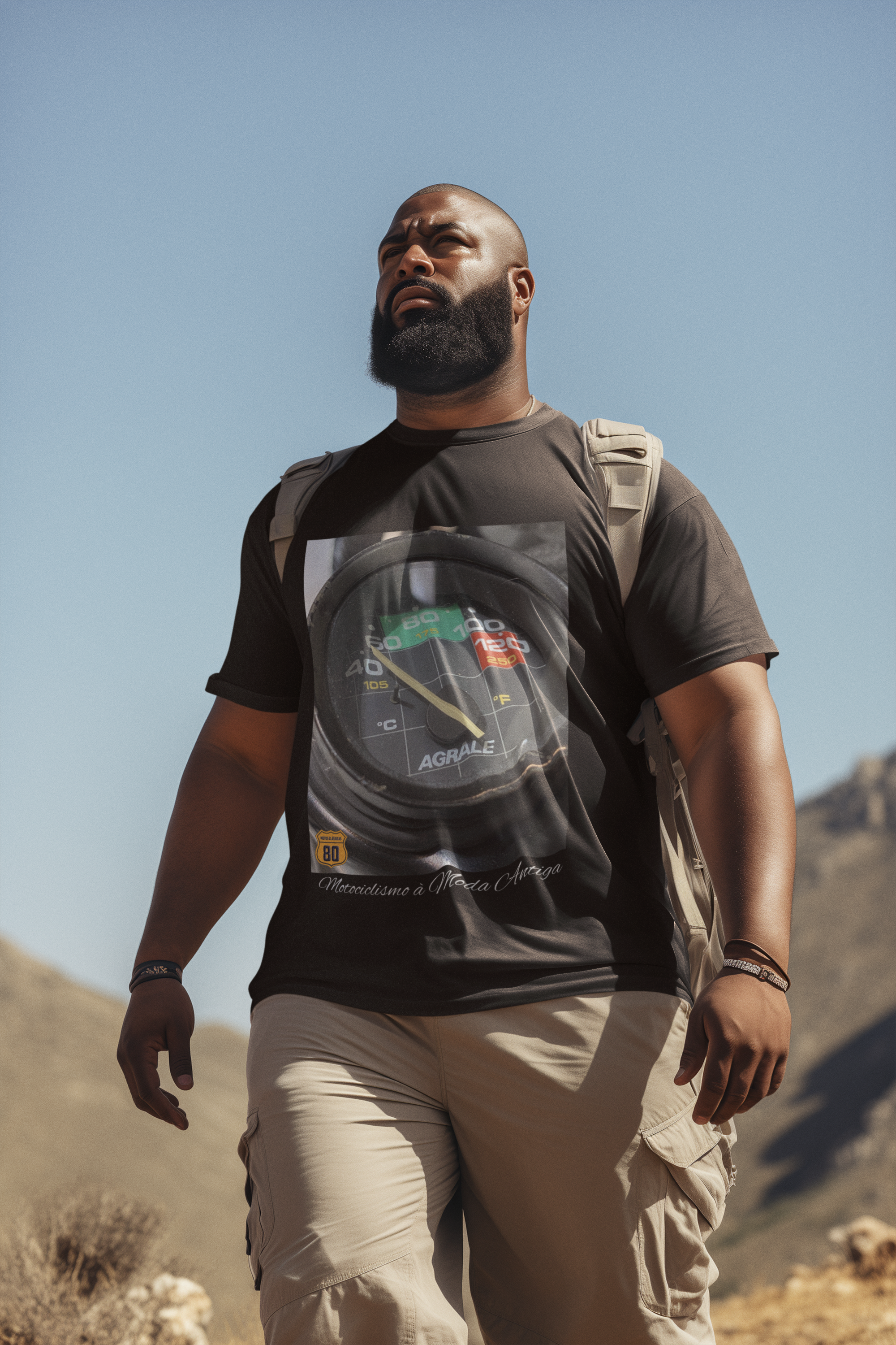 Nome do produto: Camiseta Plus Riders - Agrale Termometro