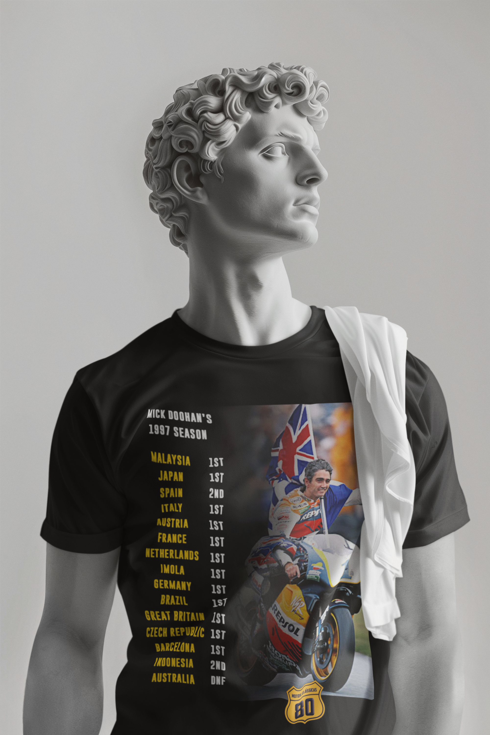 Nome do produto: Camiseta Mick Doohan 1997