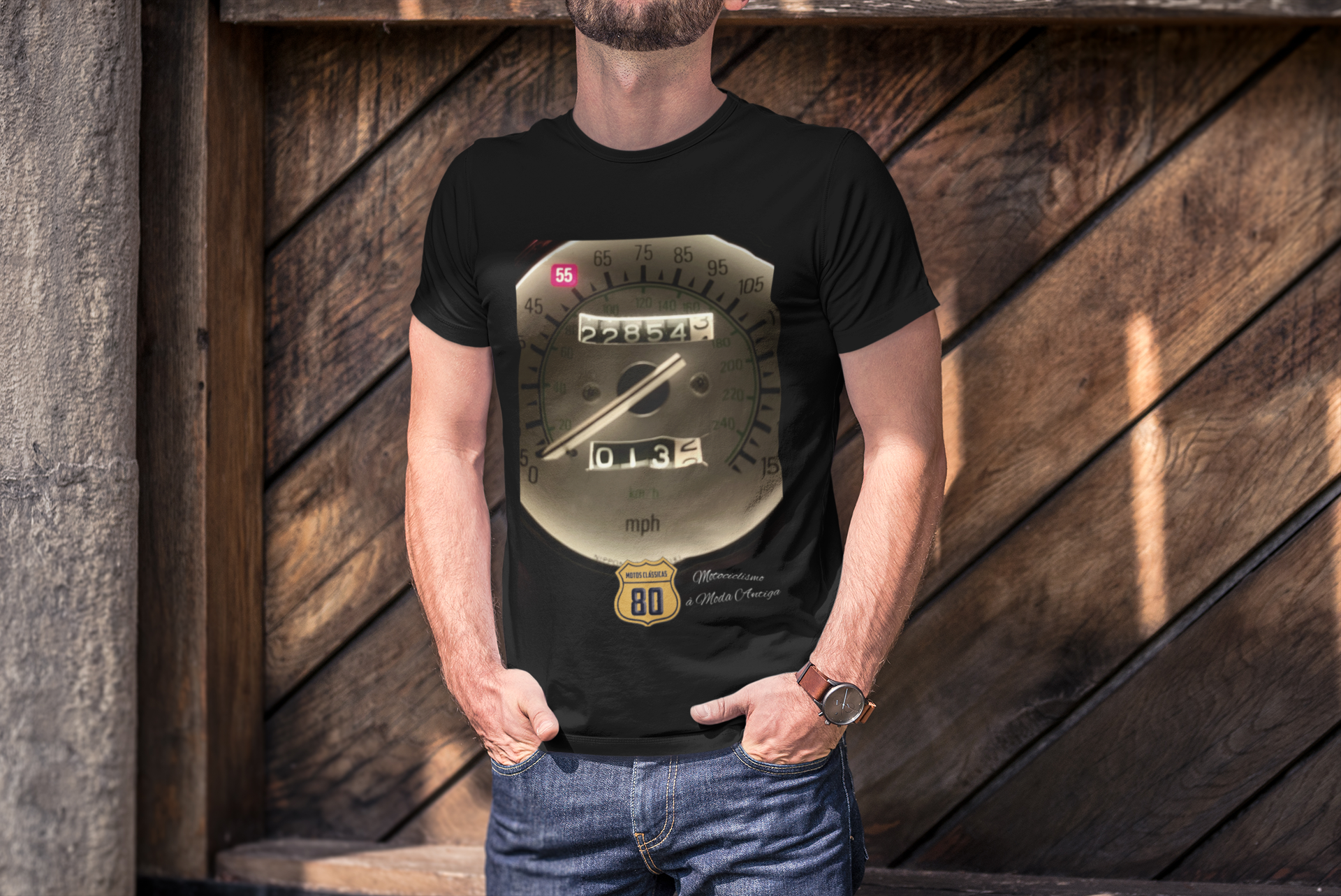 Nome do produto: Camiseta Vmax 1200 Velocimetro