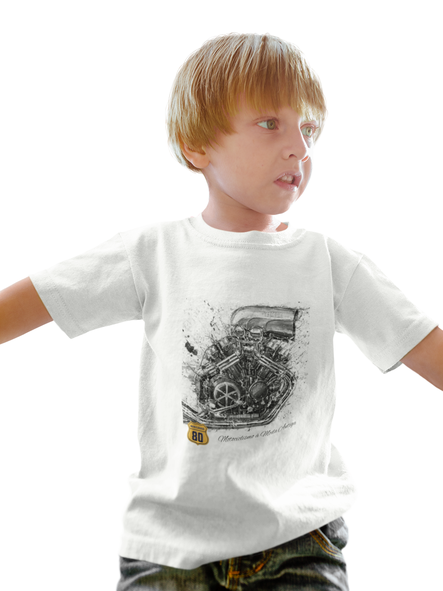 Nome do produto: Camiseta Infantil Motor Vmax