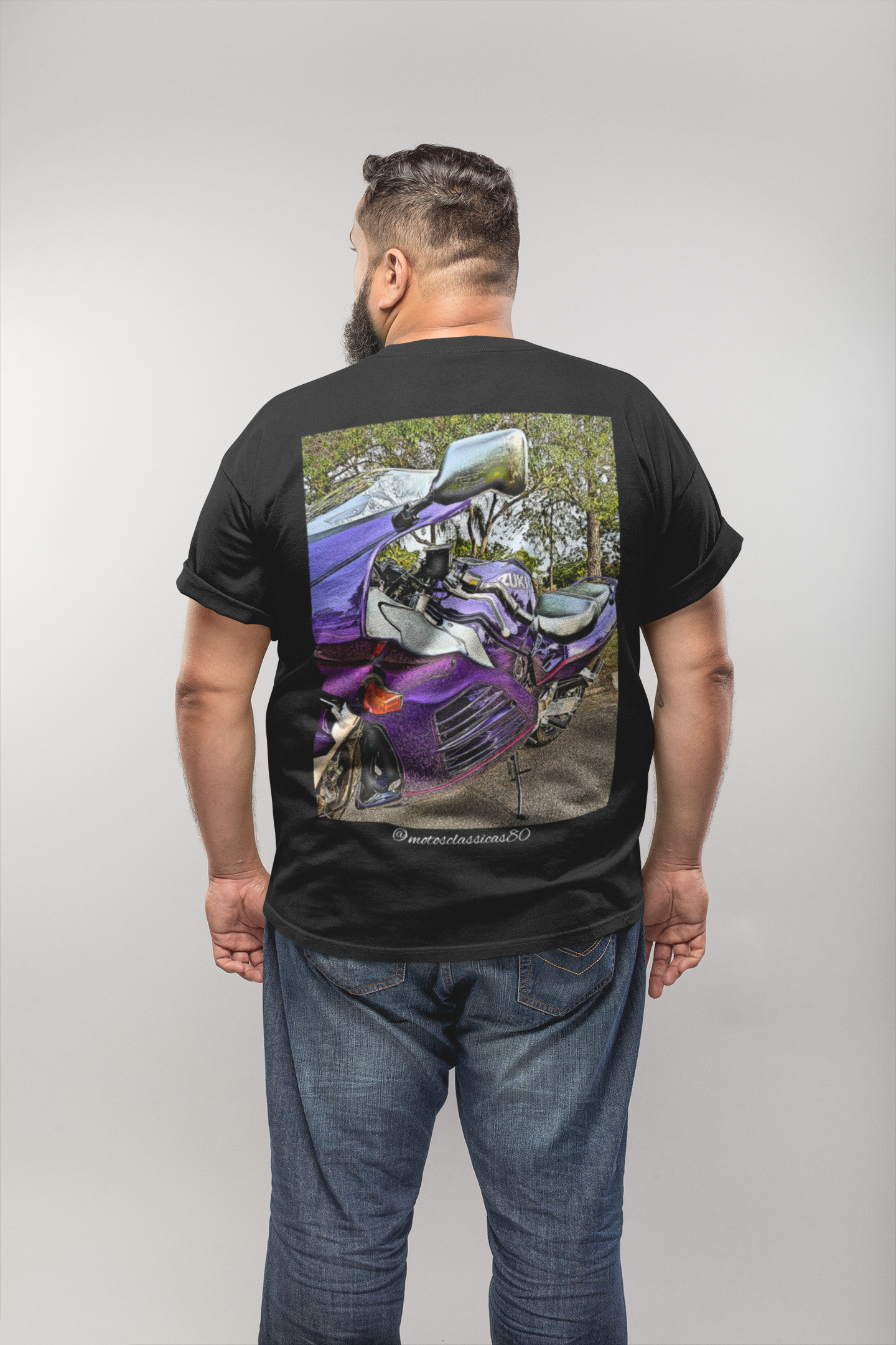 Nome do produto: Camiseta Plus Riders Sketch RF 900R - estampa nas costas