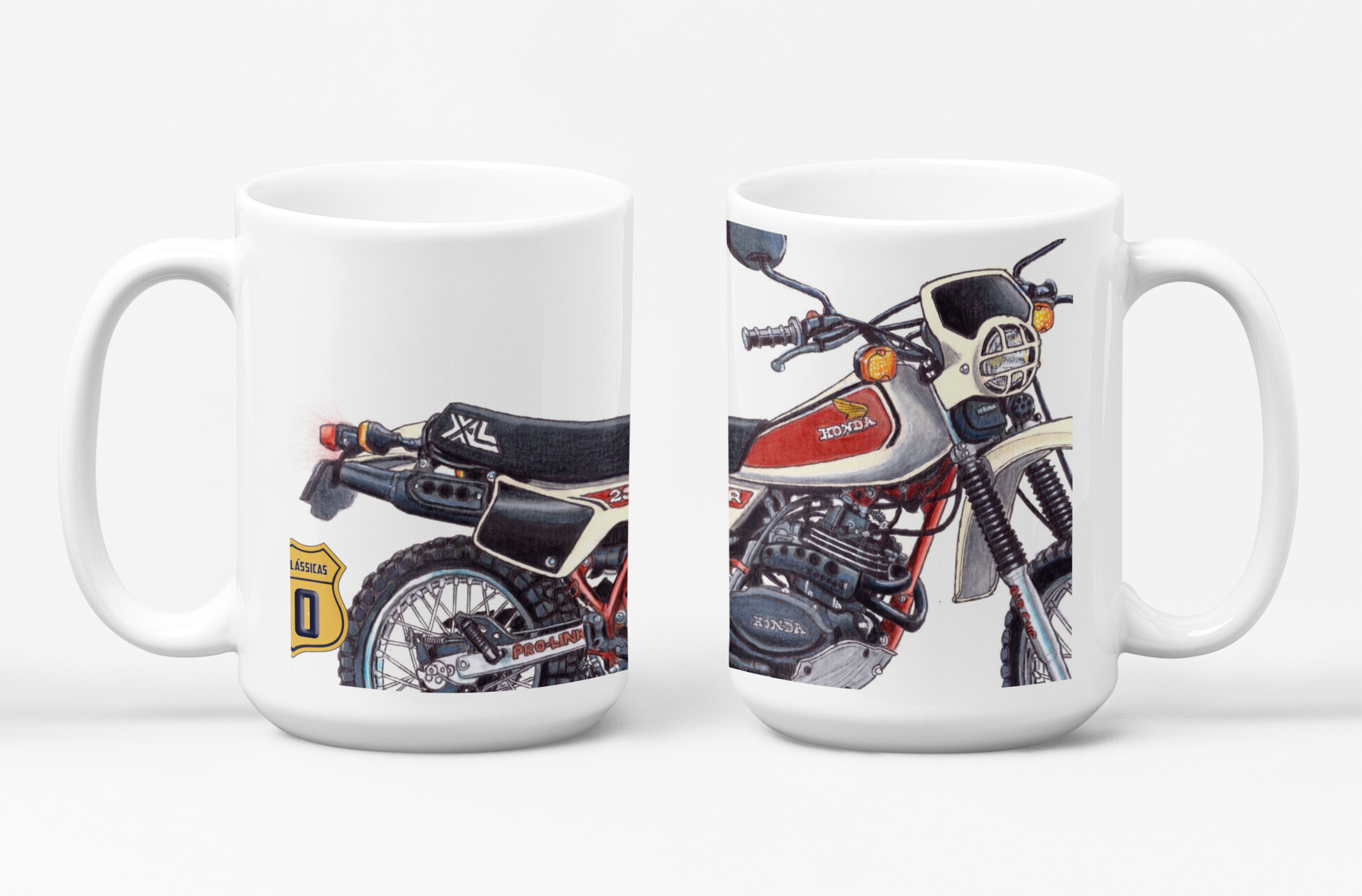 Nome do produto: Caneca XL 250R Branca By Nello Petri
