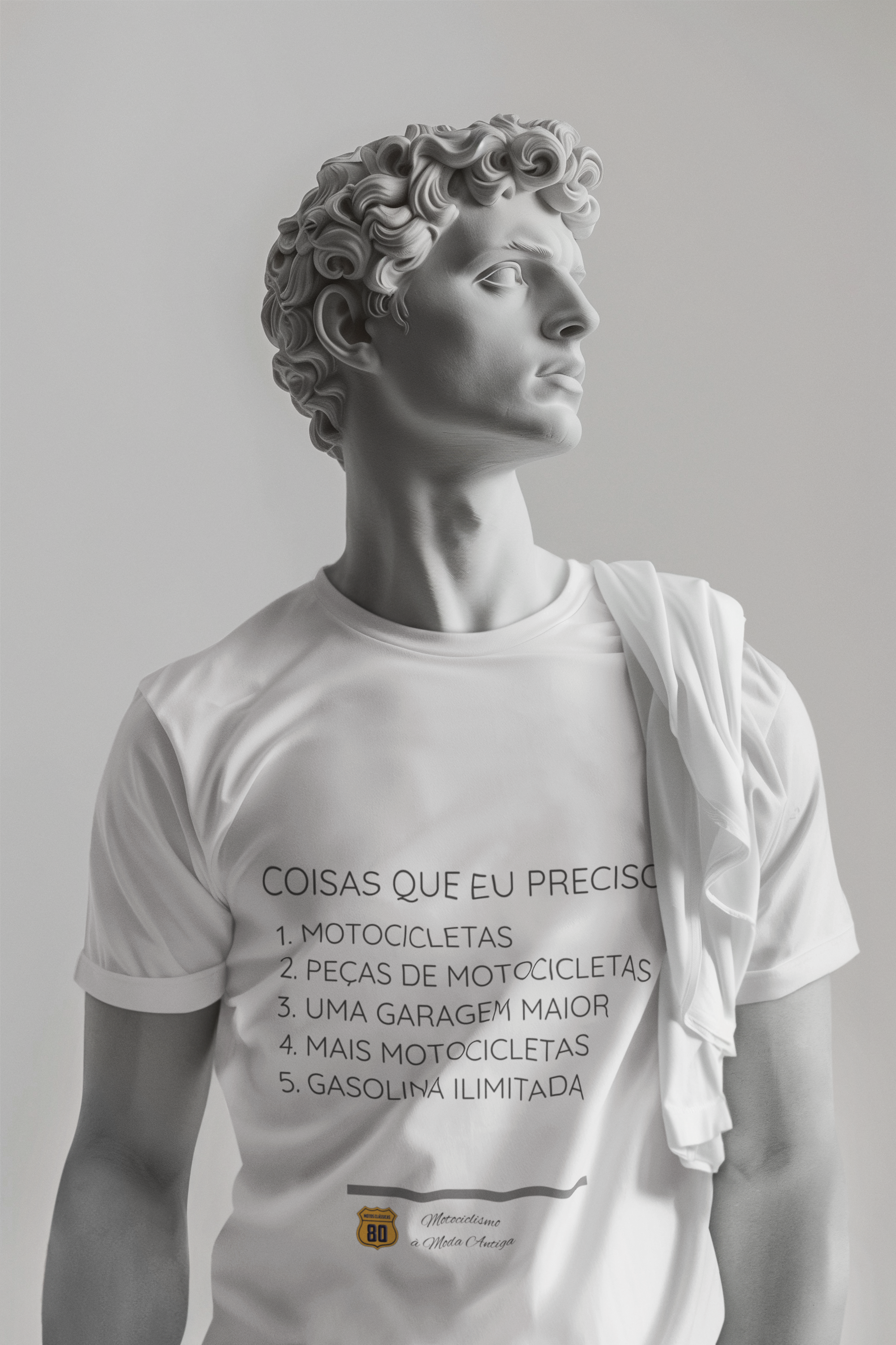 Nome do produto: Camiseta - Coisas que preciso - 