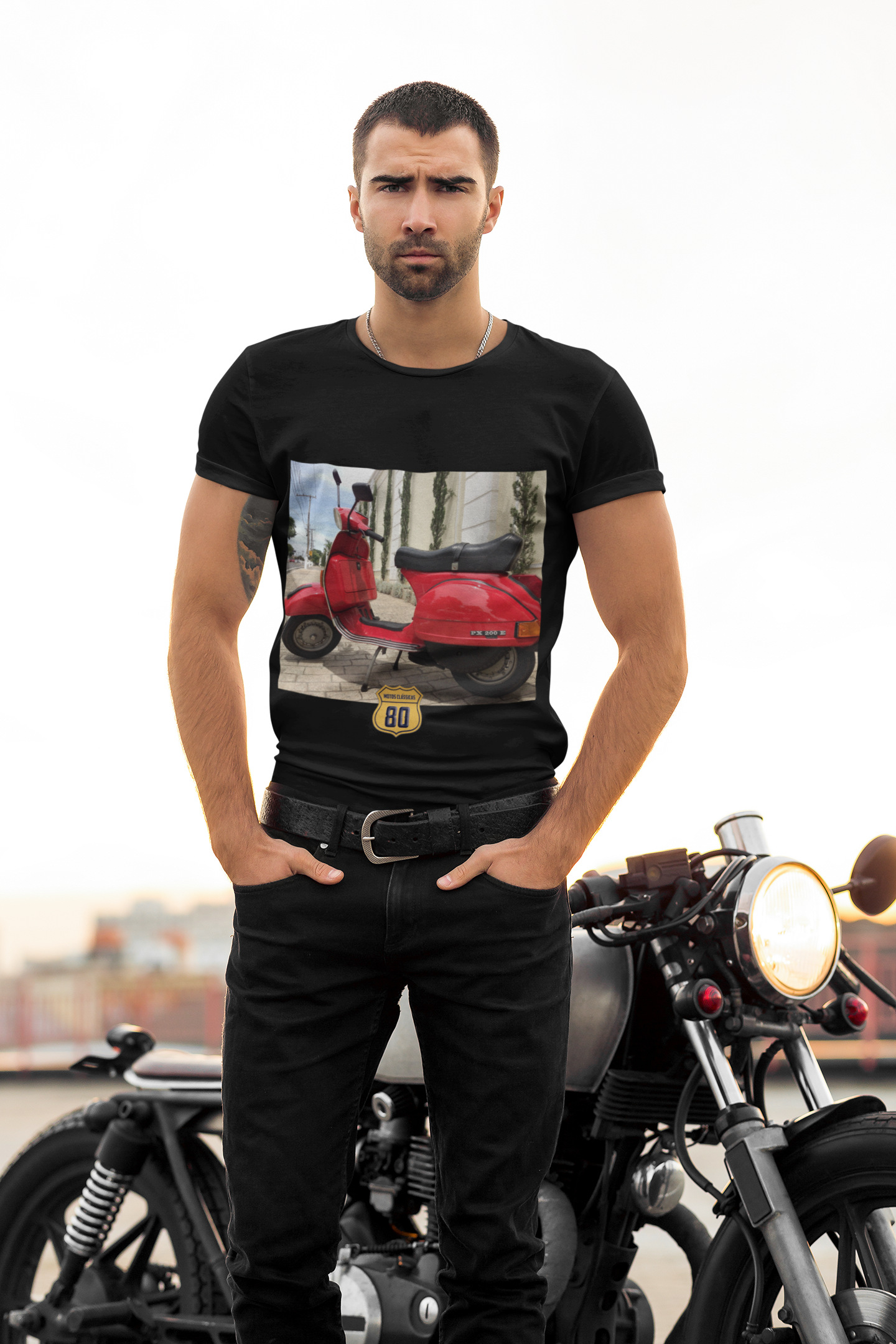 Nome do produto: Camiseta Vespa PX200E