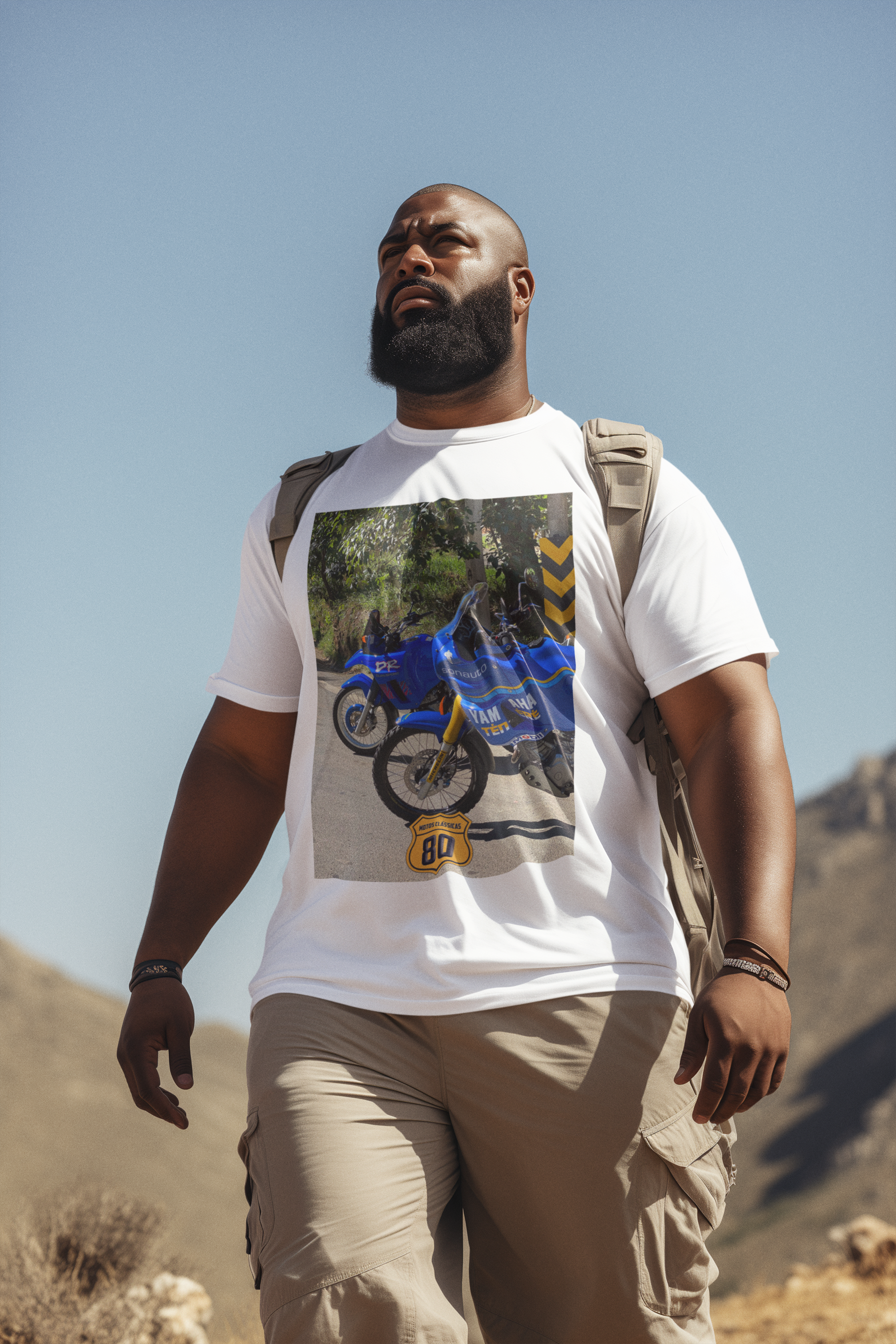 Nome do produto: Camiseta Plus Riders - Super Ténéré 750 e DR 800S