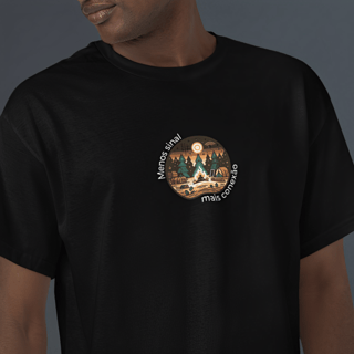 Camiseta Menos sinal, mais conexão