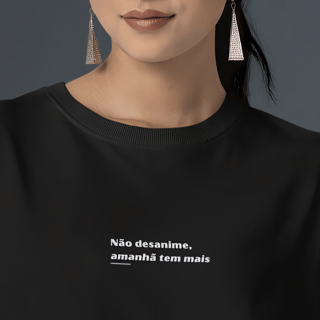 Camiseta Amanhã tem mais