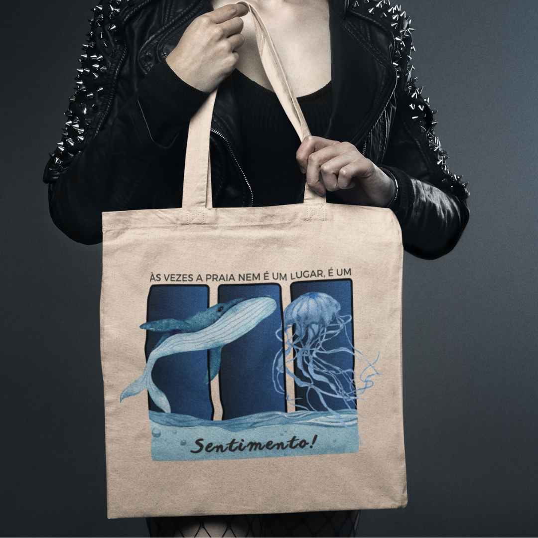 Ecobag Praia é um sentimento