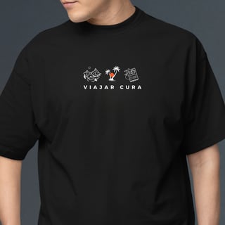 Camiseta Viajar Cura