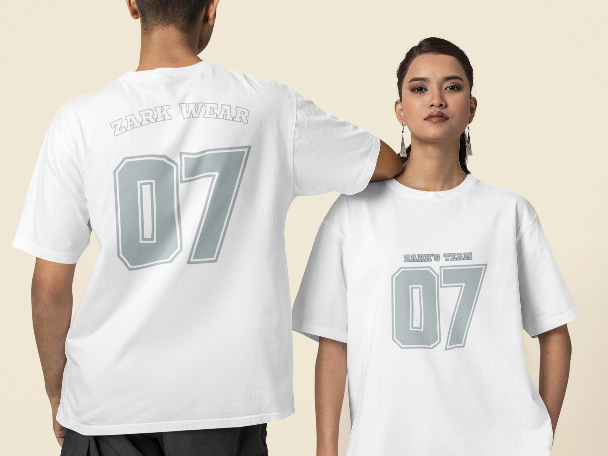 Nome do produto: Camiseta Oversized COLORS Zark Team