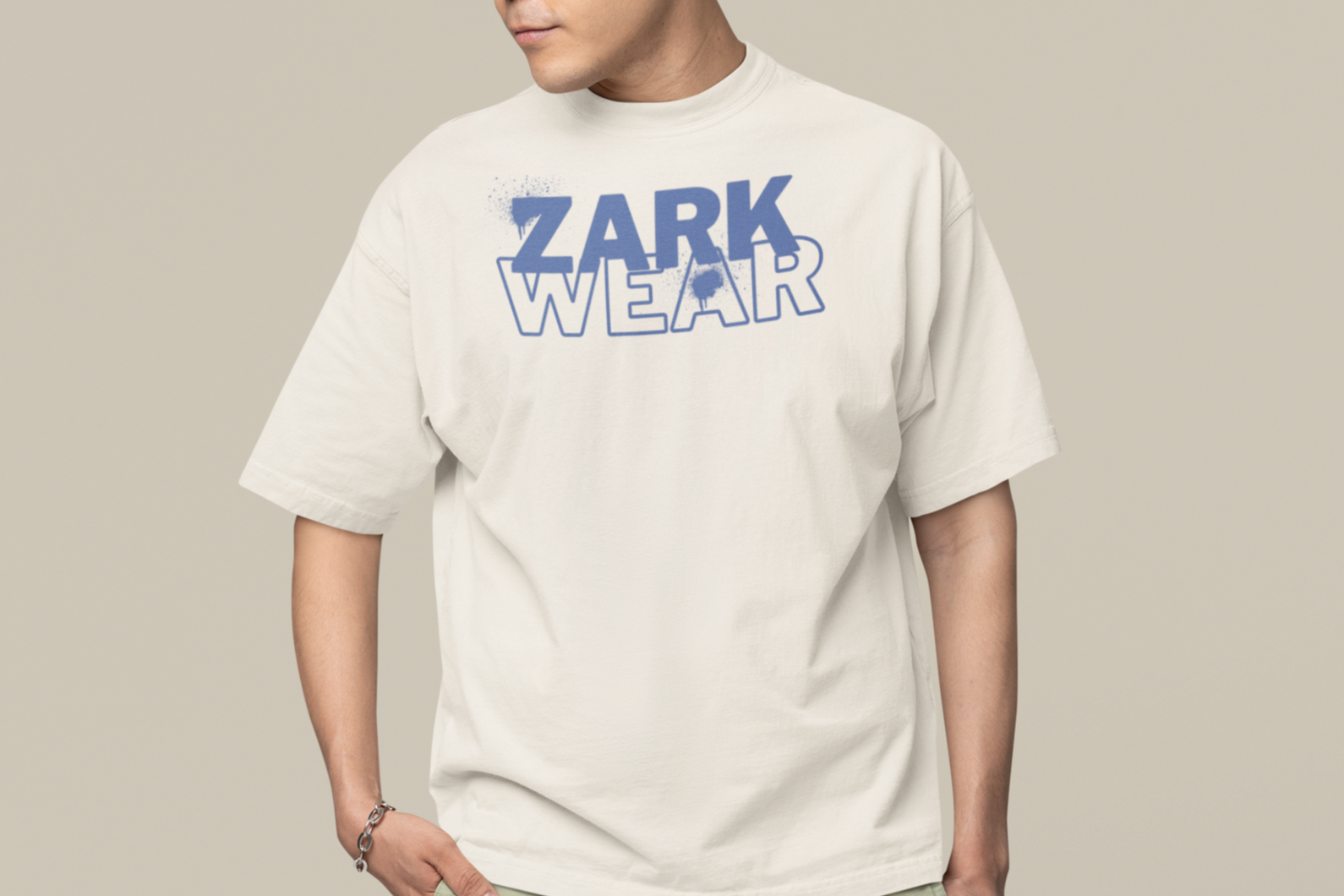 Nome do produto: Camiseta Oversized COLORS Splashing Paint