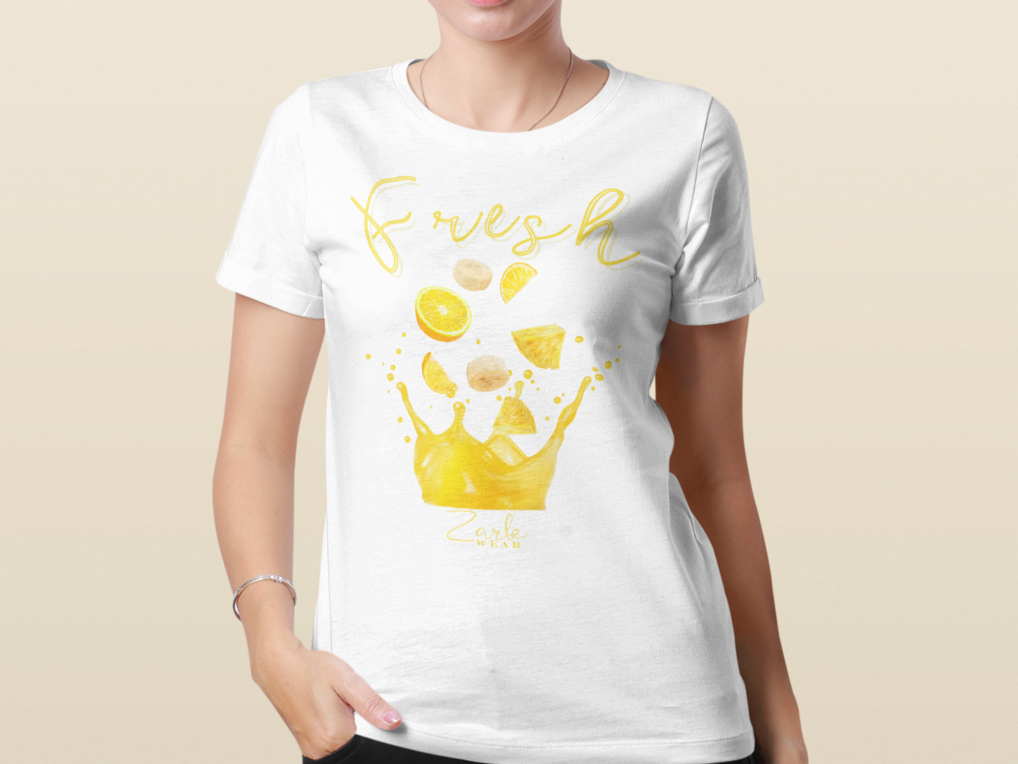 Nome do produto: Camiseta Feminina COLORS Fresh