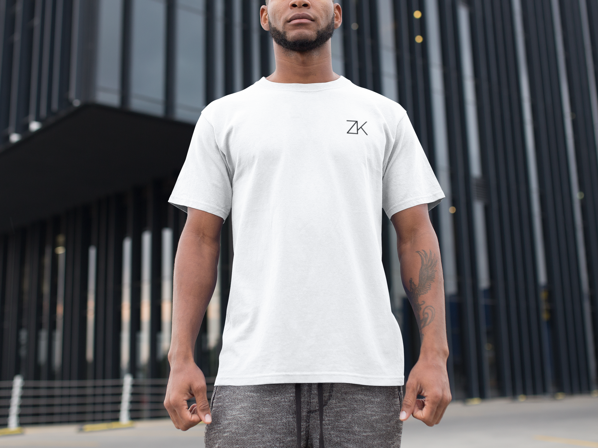 Nome do produto: Camiseta Day One Zark (Logo Preto)