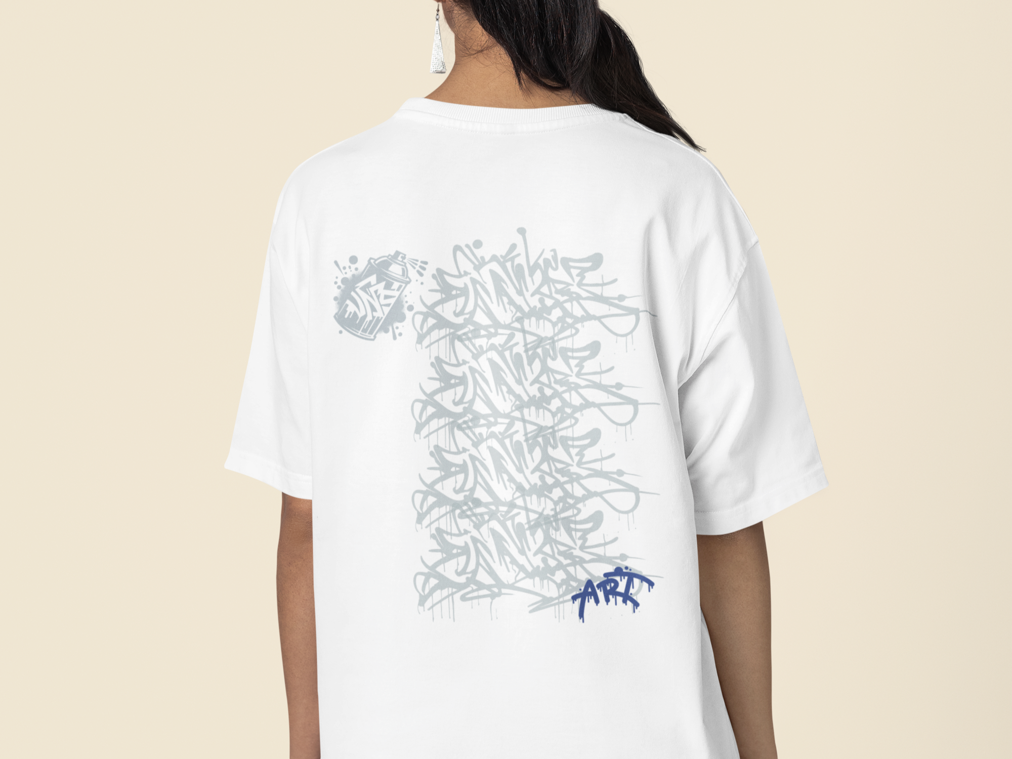 Nome do produto: Camiseta Oversized COLORS Art