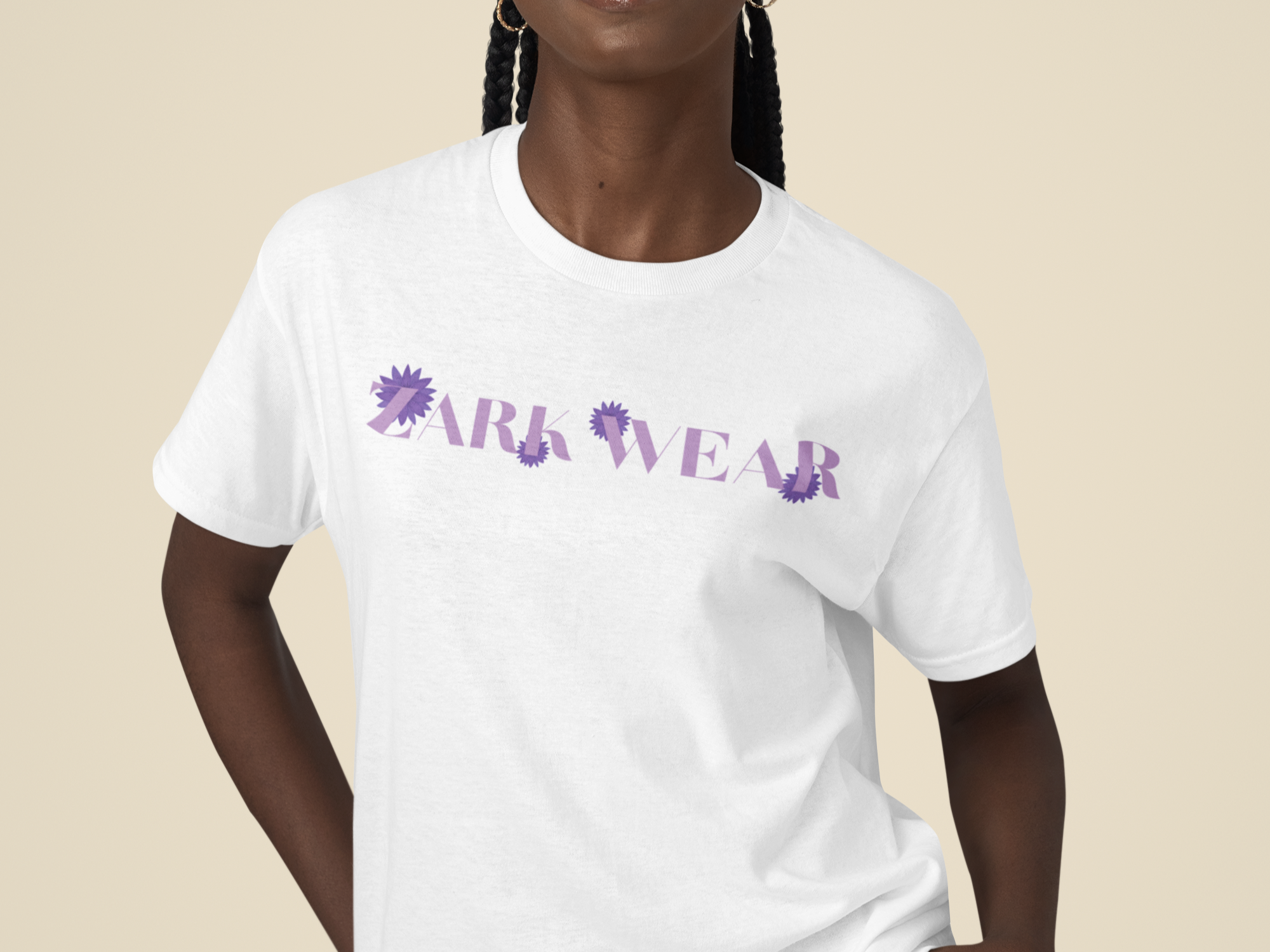 Nome do produto: Camiseta Feminina COLORS Lilac Flowers