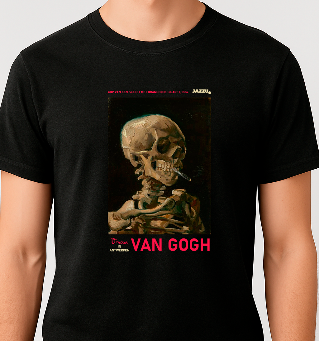 Camiseta Caveira Van Gogh - Jazzu®