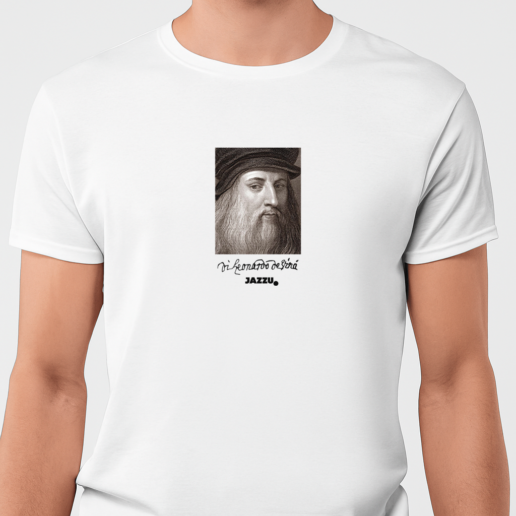 Camiseta Leonardo da Vinci - Jazzu®