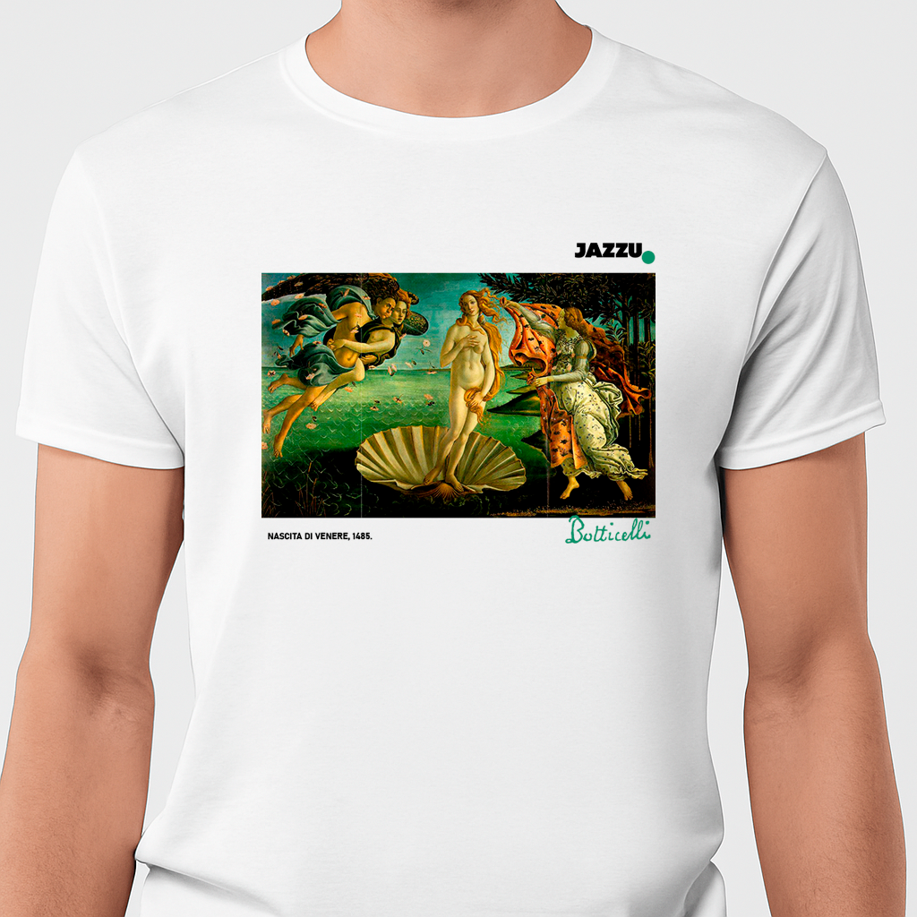 Camiseta O nascimento de Vênus - Botticelli