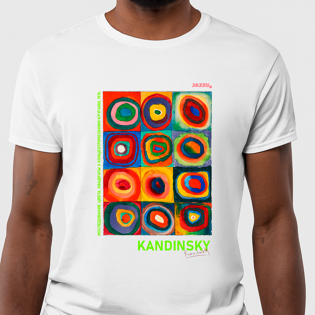 Camiseta Kandinsky - Jazzu®