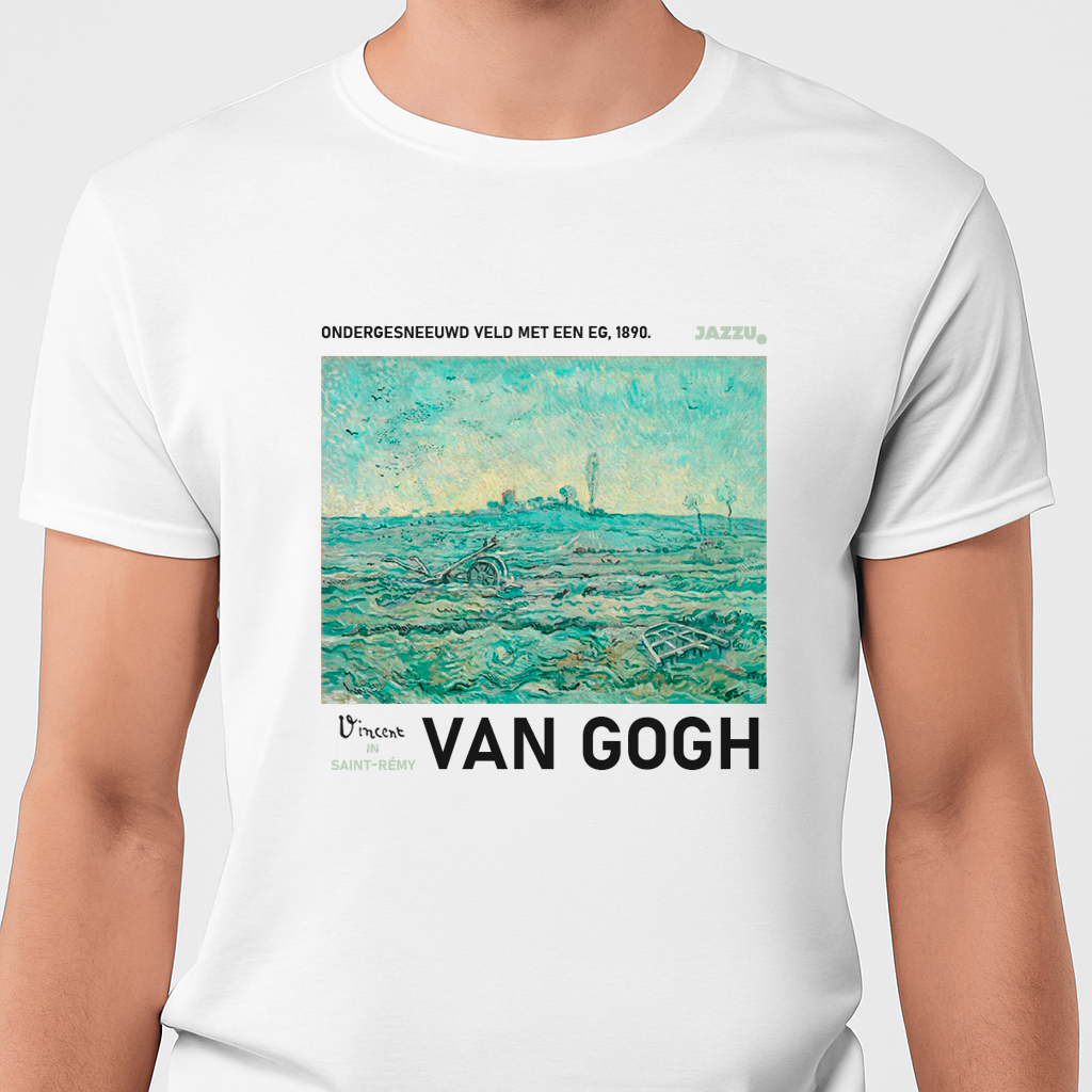 Camiseta Vincent Van Gogh Paisagem - Jazzu®