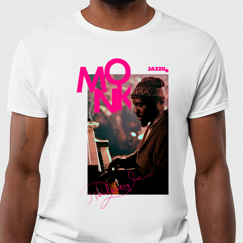 Camiseta Thelonious Monk - Jazzu®