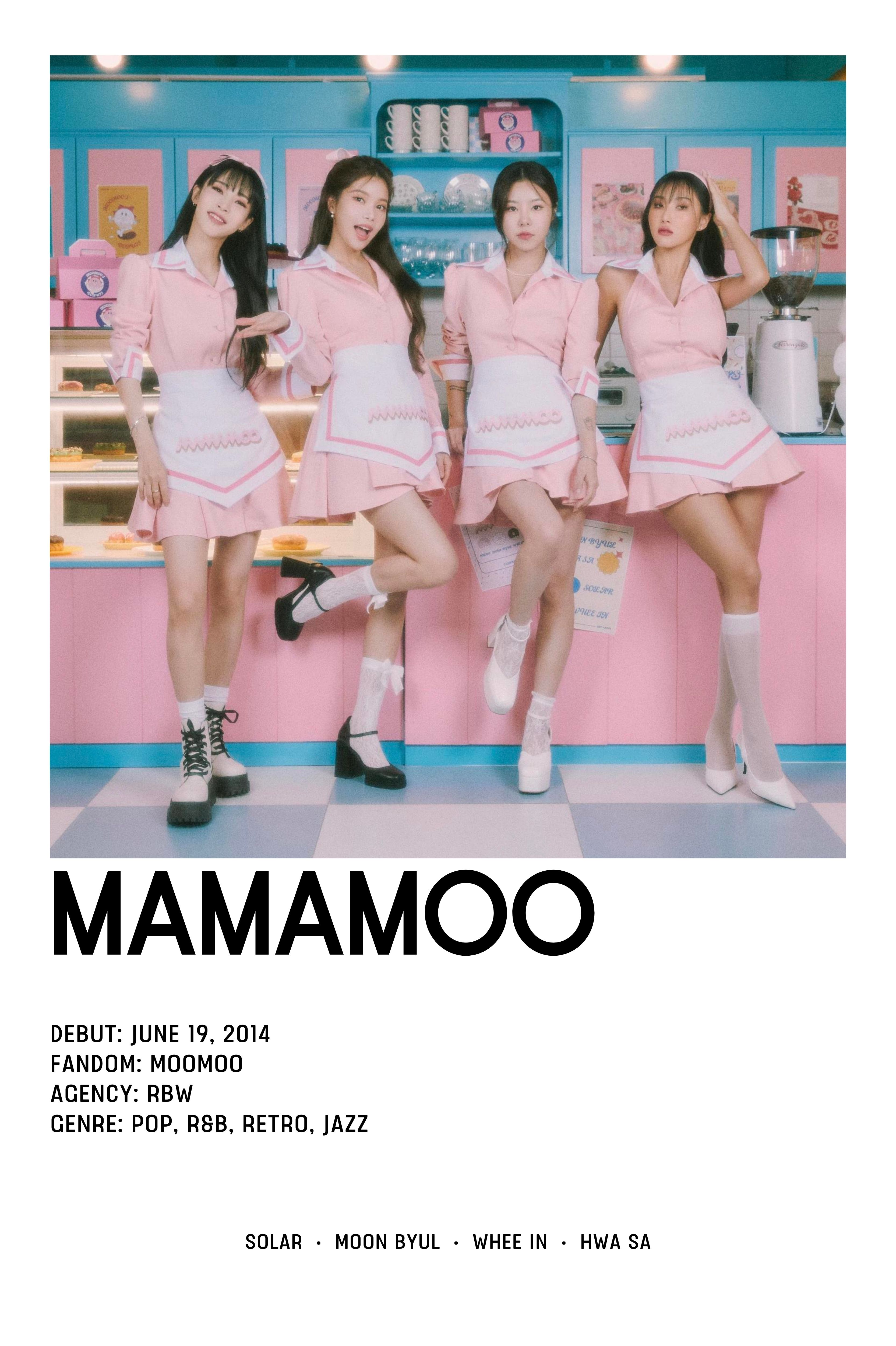 Nome do produto: POSTER MAMAMOO