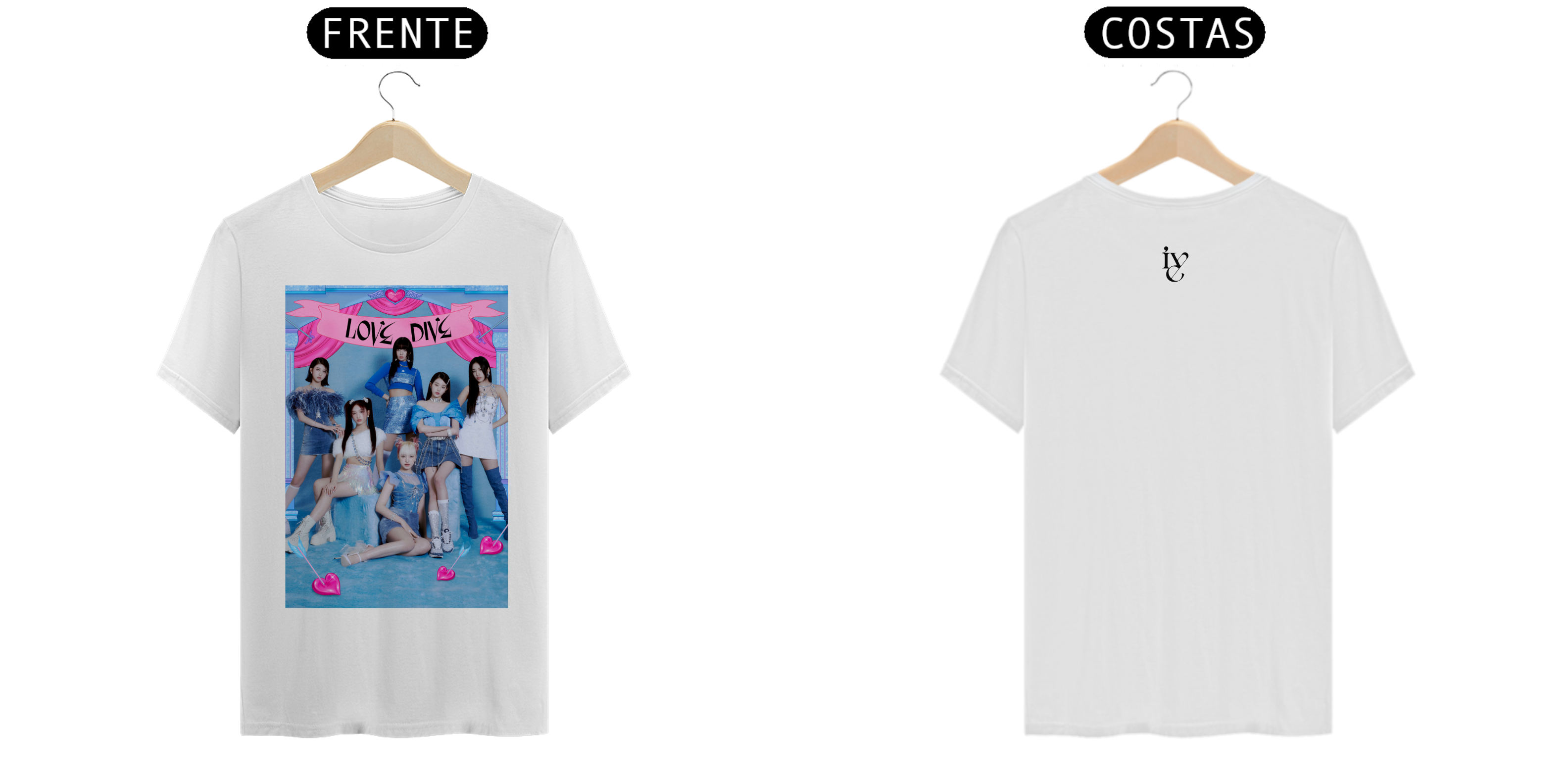 Nome do produto: CAMISETA LOVE DIVE GROUP
