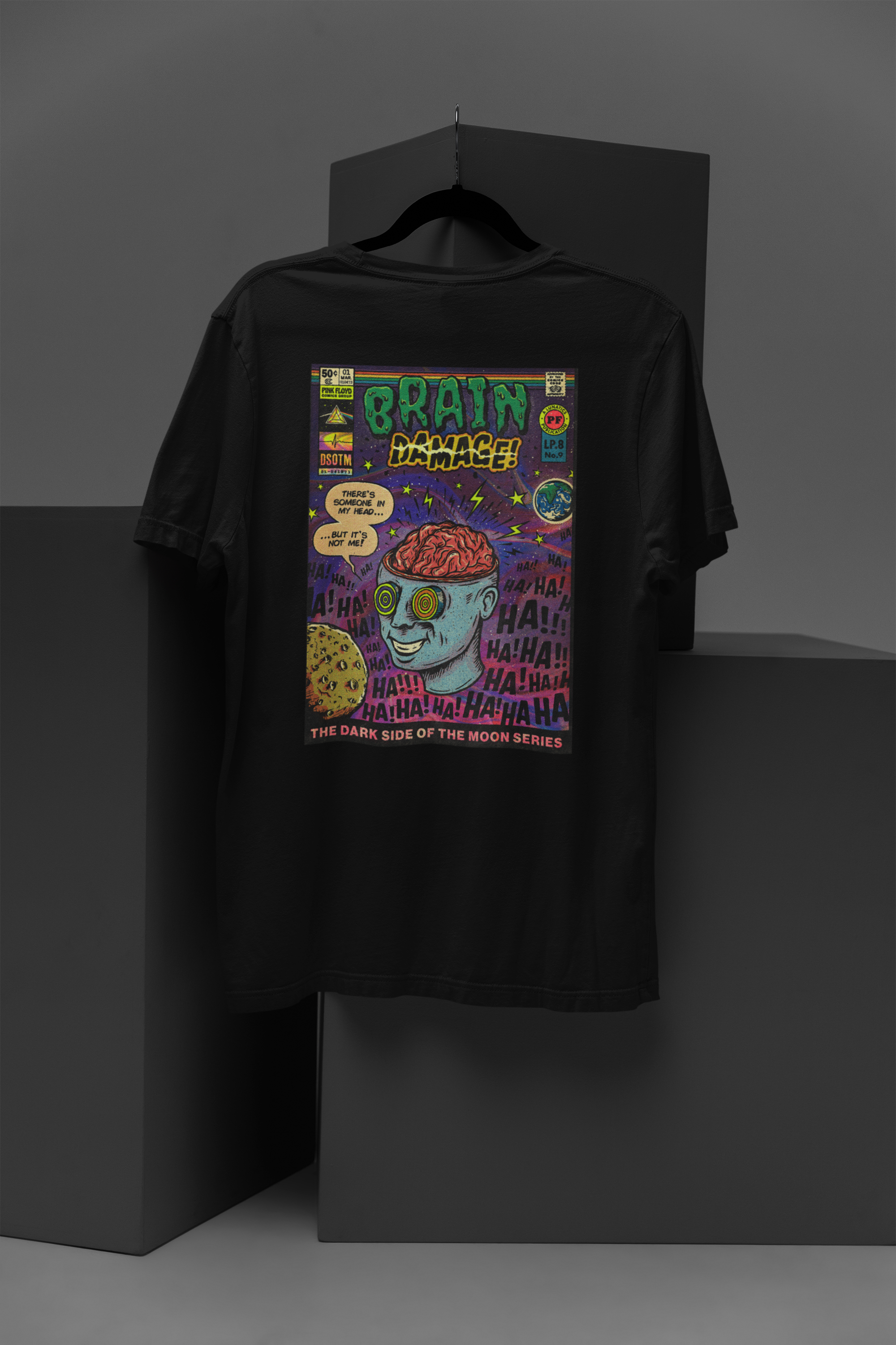Nome do produto: Camiseta Brain Damage