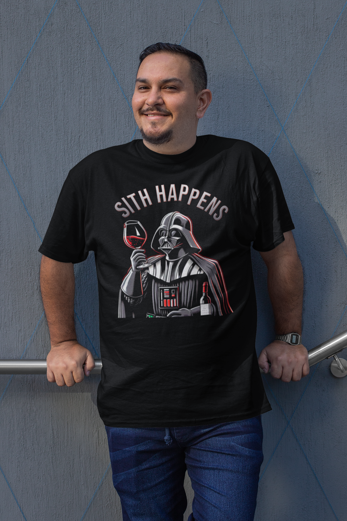 Nome do produto: Camiseta Plus Size Sith Happens
