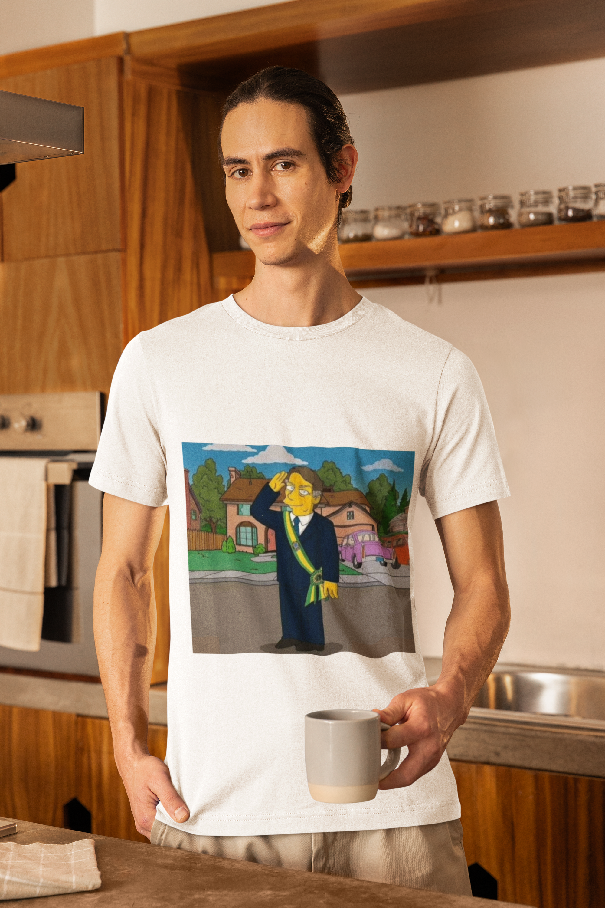 Nome do produto: Camiseta Bolsonaro Simpsons