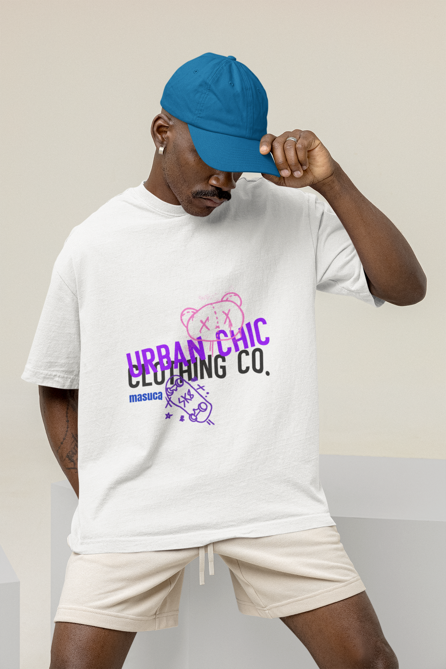 Nome do produto: Camiseta Urban Chic sk8