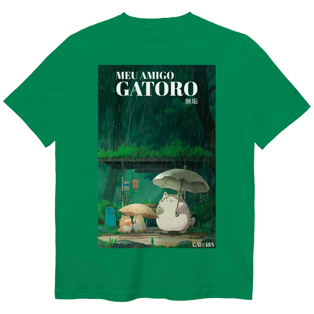 Nome do produto: Camiseta Meu Amigo Totoro - Gatoro