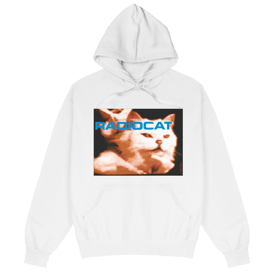 Nome do produto: Moletom Canguru Radiohead - Radiocat - Branco