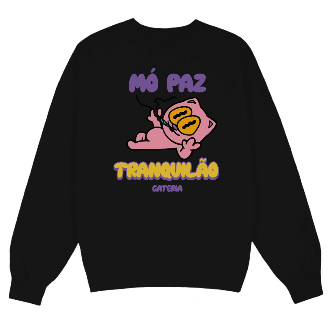 Nome do produto: Moletom Mó Paz