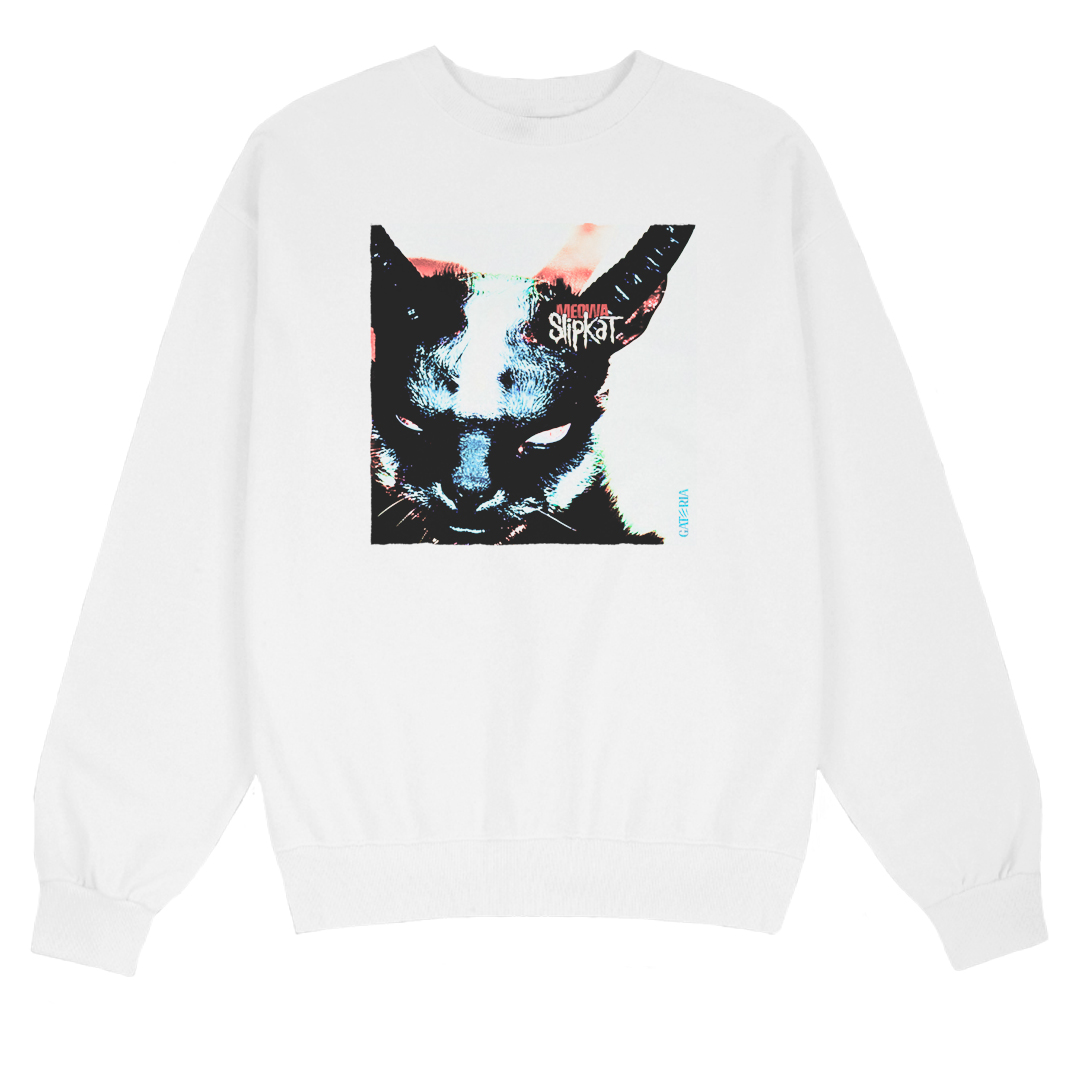 Nome do produto: Moletom Slipknot - Slipkat - Branco