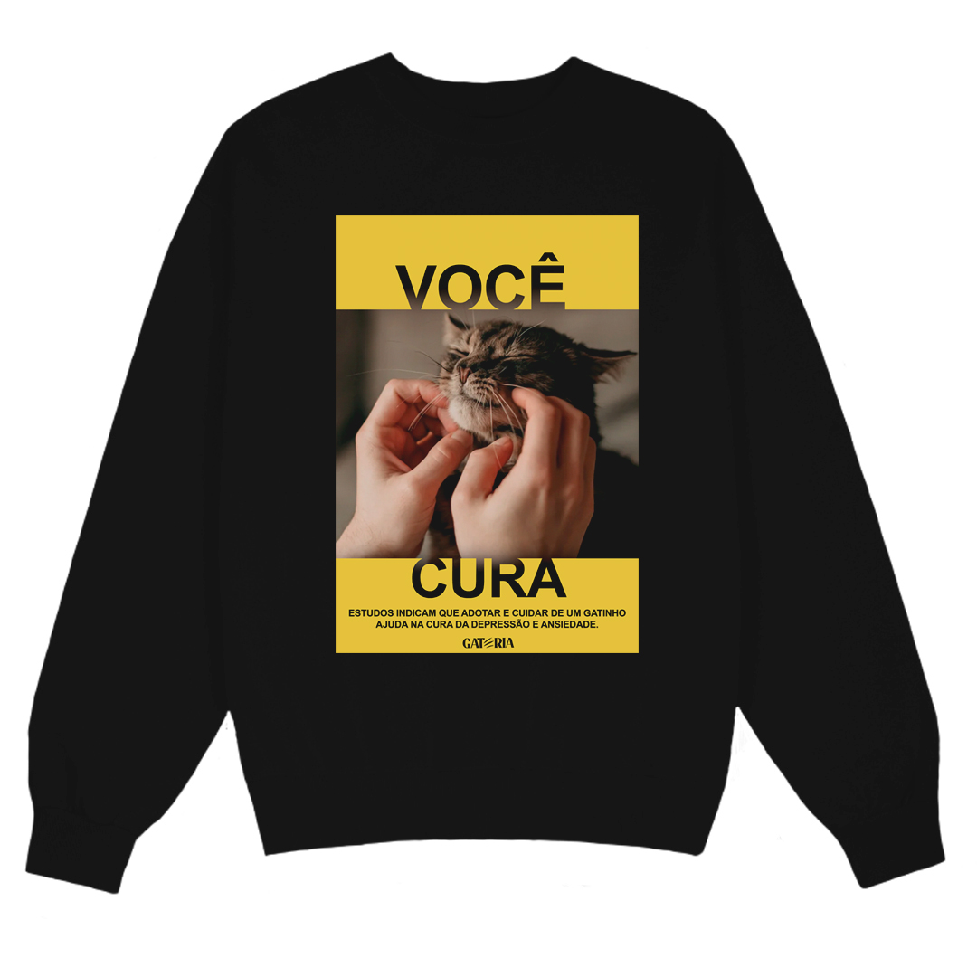 Nome do produto: Moletom Você Cura 