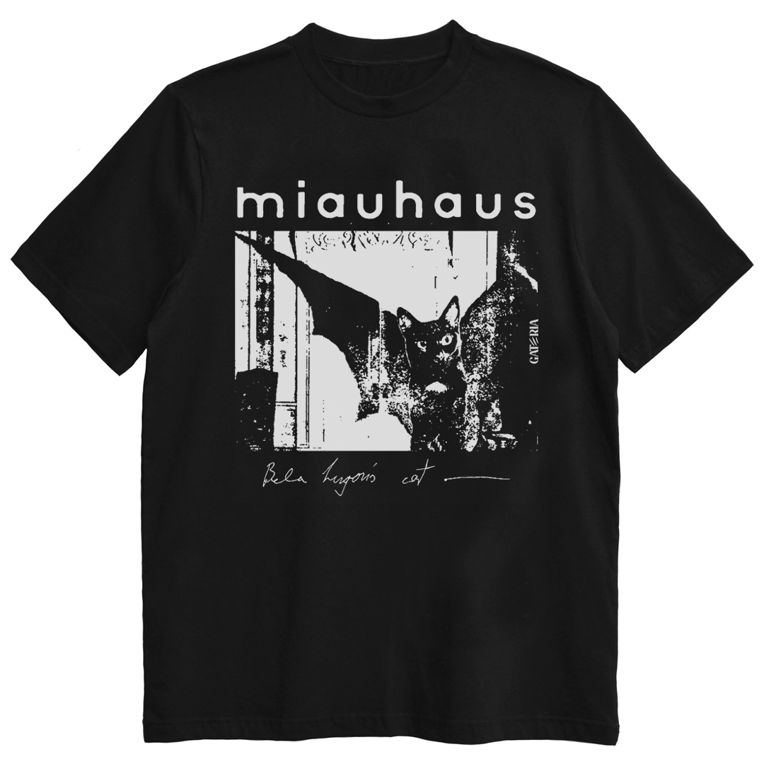 Nome do produto: Camiseta Bauhaus - Miauhaus - Preto