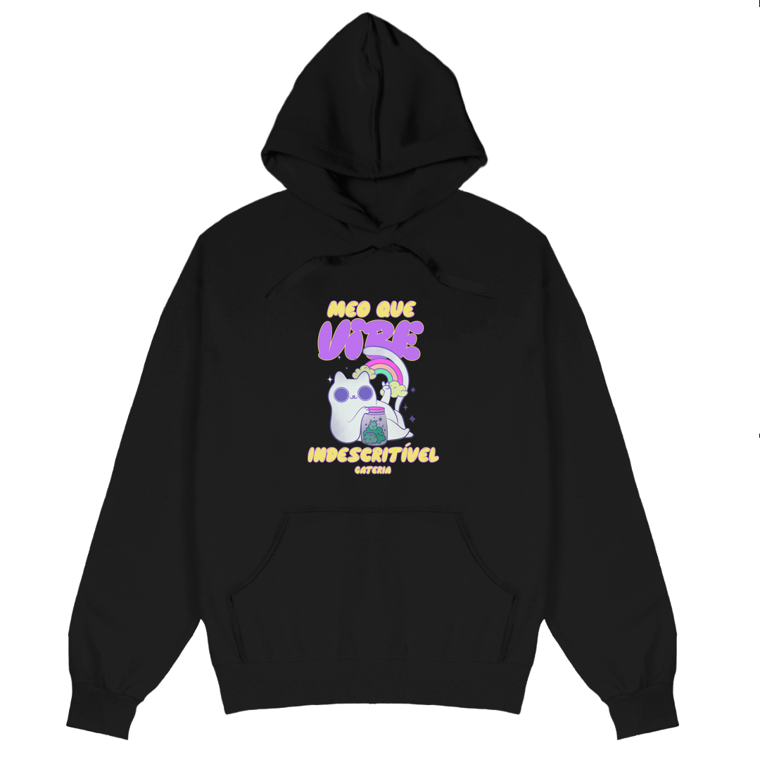 Nome do produto: Moletom Canguru Vibe Indescritível