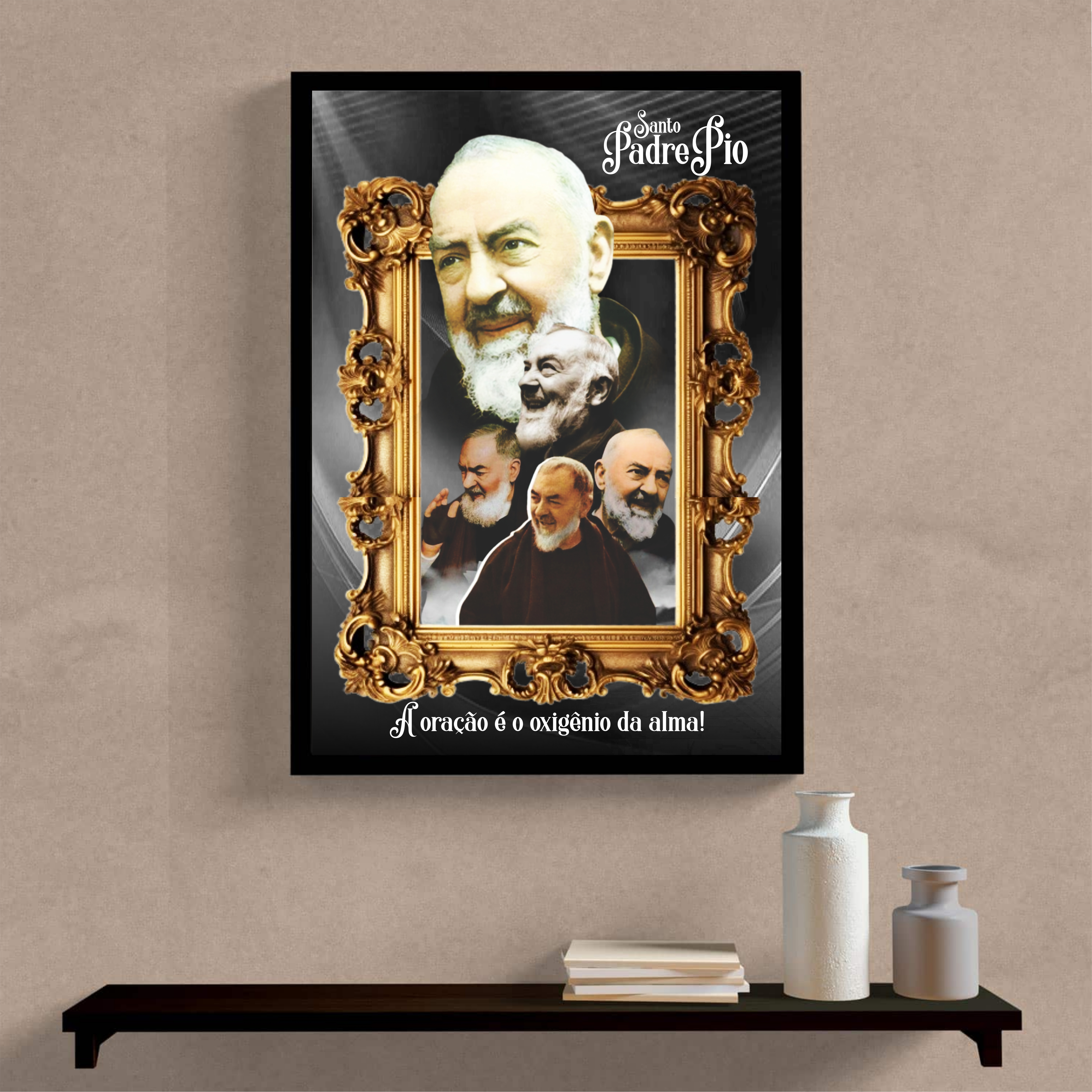 Nome do produto: POSTER Santo Padre Pio 